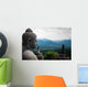 Stone Buddha Sideview Front Wall Decal