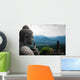 Stone Buddha Sideview Front Wall Decal
