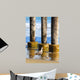 Lone Seagull Walking Beach Wall Decal