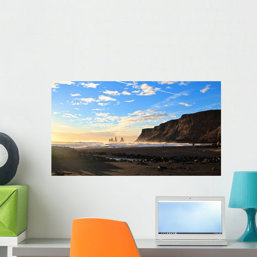 Reynisdranger Vik Iceland Wall Decal
