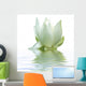 White Lotus Flower Wall Decal