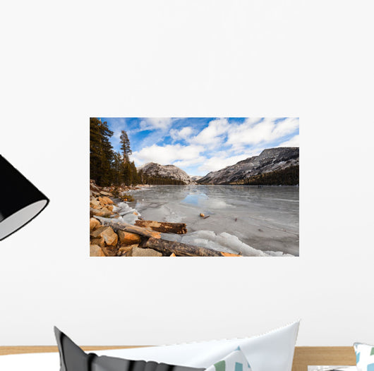 Yosemite Frozen Lake Winter Wall Decal
