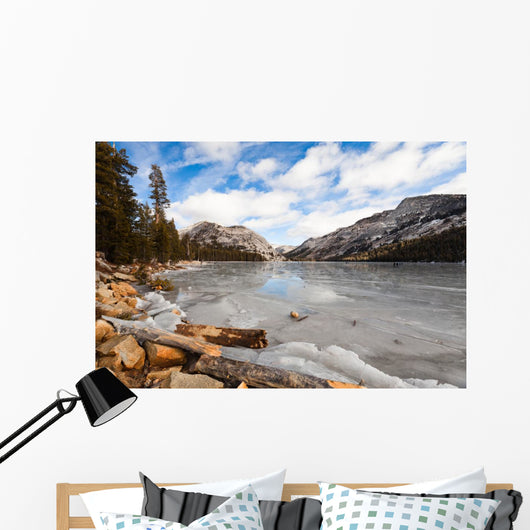 Yosemite Frozen Lake Winter Wall Decal