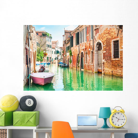 Canal Venice Italy Wall Decal