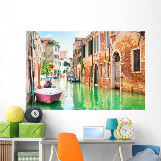 Canal Venice Italy Wall Decal