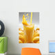Orange Juice with Fruits Wall Decal