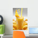 Orange Juice with Fruits Wall Decal