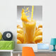 Orange Juice with Fruits Wall Decal