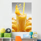 Orange Juice with Fruits Wall Decal