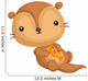 Otter and Fish Wall Decal