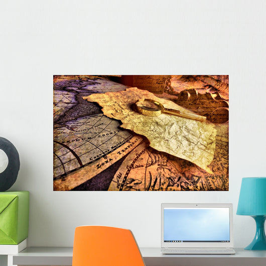 Old Fashioned Objects Vintage Wall Decal