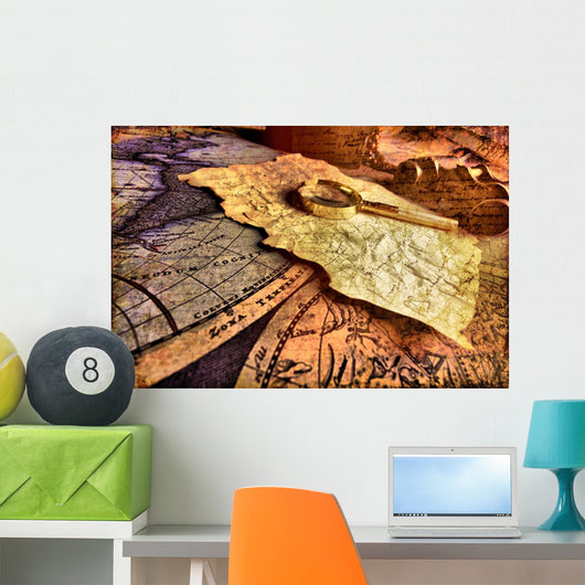 Old Fashioned Objects Vintage Wall Decal