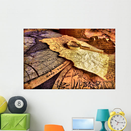 Old Fashioned Objects Vintage Wall Decal