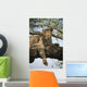 Leopard Keeps Watch Wall Decal
