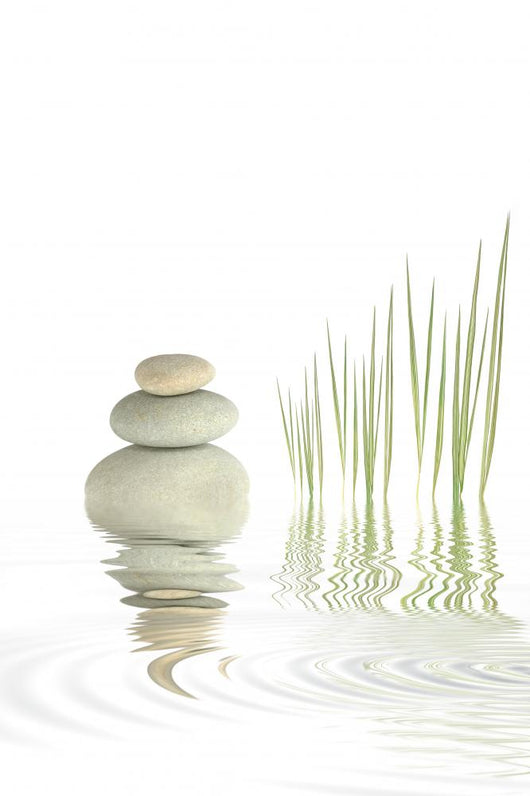 Zen Spa Stones Wall Decal