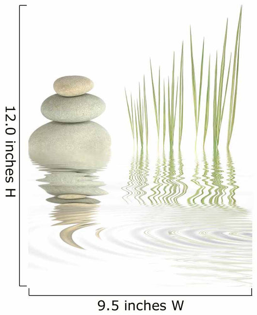 Zen Spa Stones Wall Decal