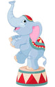 Cartoon Circus Elephant Wall Decal