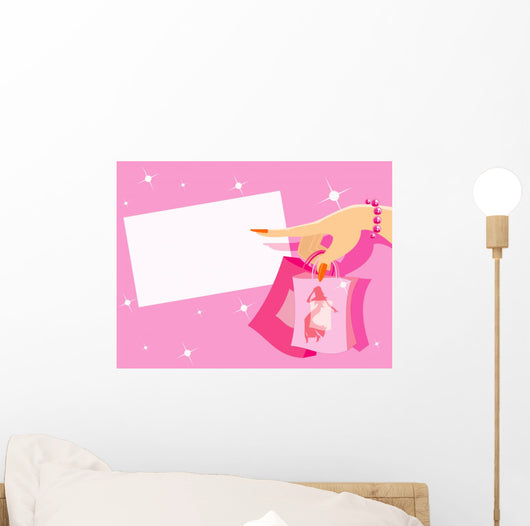 Vector Image Handbags Woman Wall Decal