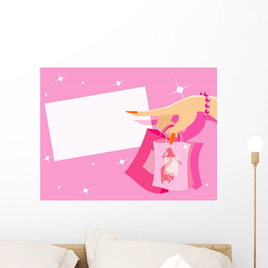 Vector Image Handbags Woman Wall Decal