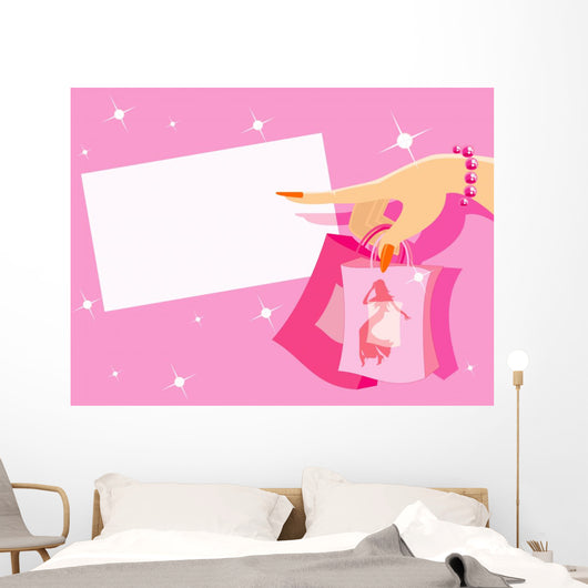 Vector Image Handbags Woman Wall Decal