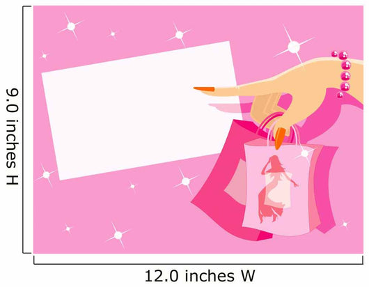 Vector Image Handbags Woman Wall Decal