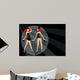 Vector Image Two Girls Wall Decal
