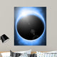 Alien Blue Planet Space Wall Decal