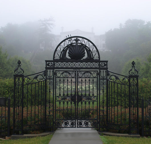 Wrought Iron Gate Wall Decal