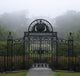 Wrought Iron Gate Wall Decal