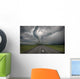 Large Tornado over Road Wall Decal