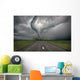 Large Tornado over Road Wall Decal