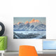 Snowy Winter Dawn Teton Wall Decal