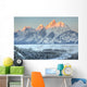 Snowy Winter Dawn Teton Wall Decal