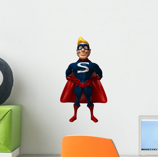 Superheroes Wall Decal