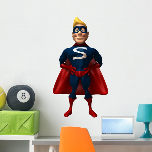 Superheroes Wall Decal