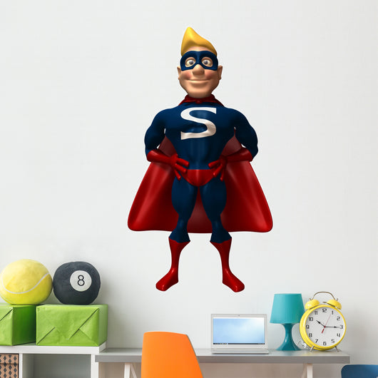 Superheroes Wall Decal