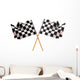 Checkered Flag Wall Decal