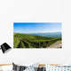 Panoramic Langhe Vineyards Wall Decal