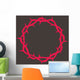 Crown Thorns Red Wall Decal