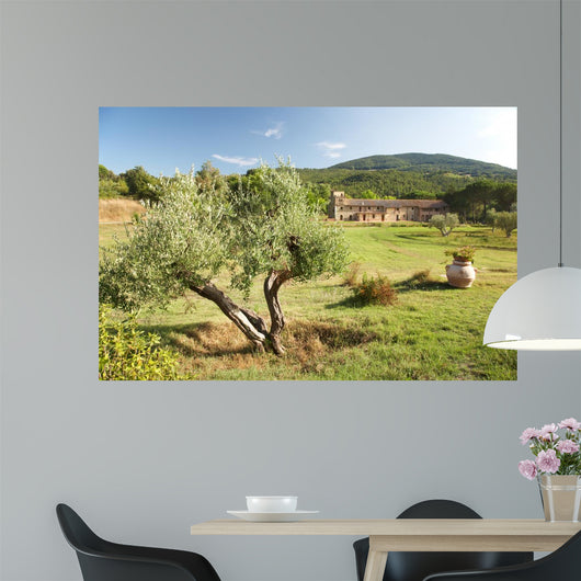 Luxury Country House Tuscan Wall Decal