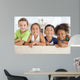 Group Young Friends Together Wall Decal