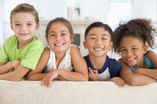 Group Young Friends Together Wall Decal