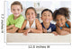 Group Young Friends Together Wall Decal