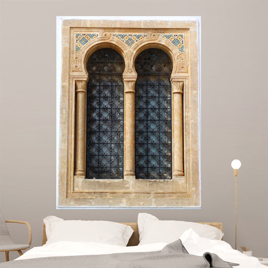 Decorative Window Tunisian City Wall Decal