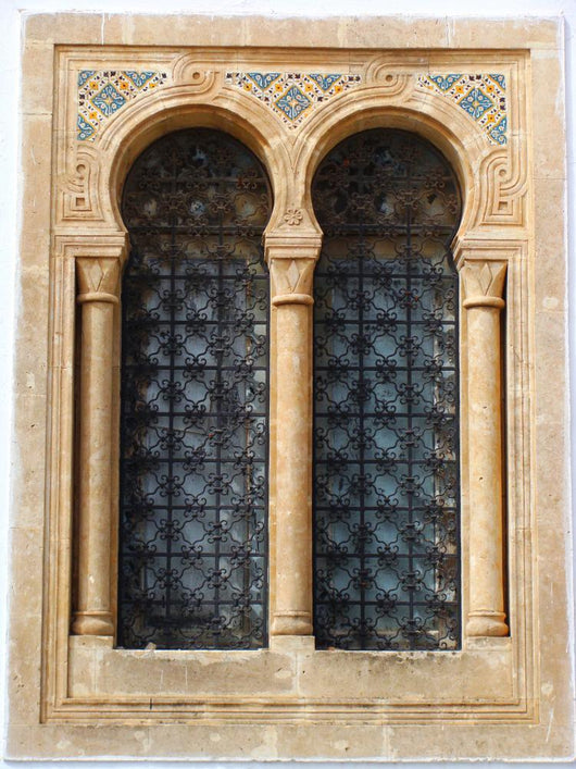 Decorative Window Tunisian City Wall Decal