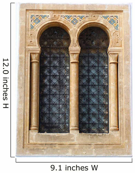 Decorative Window Tunisian City Wall Decal