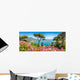 Amalfi Coast Campania Italy Wall Decal Panoramic