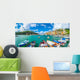Fishing Town Liguria Italy Wall Decal Panoramic
