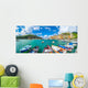 Fishing Town Liguria Italy Wall Decal Panoramic