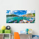 Fishing Town Liguria Italy Wall Decal Panoramic